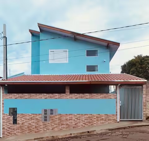 (Vila Blue Refúgio - FORA DA ALDEIA - a 7,7 Km da portaria ) Loft Nº5 para até 6 pessoas